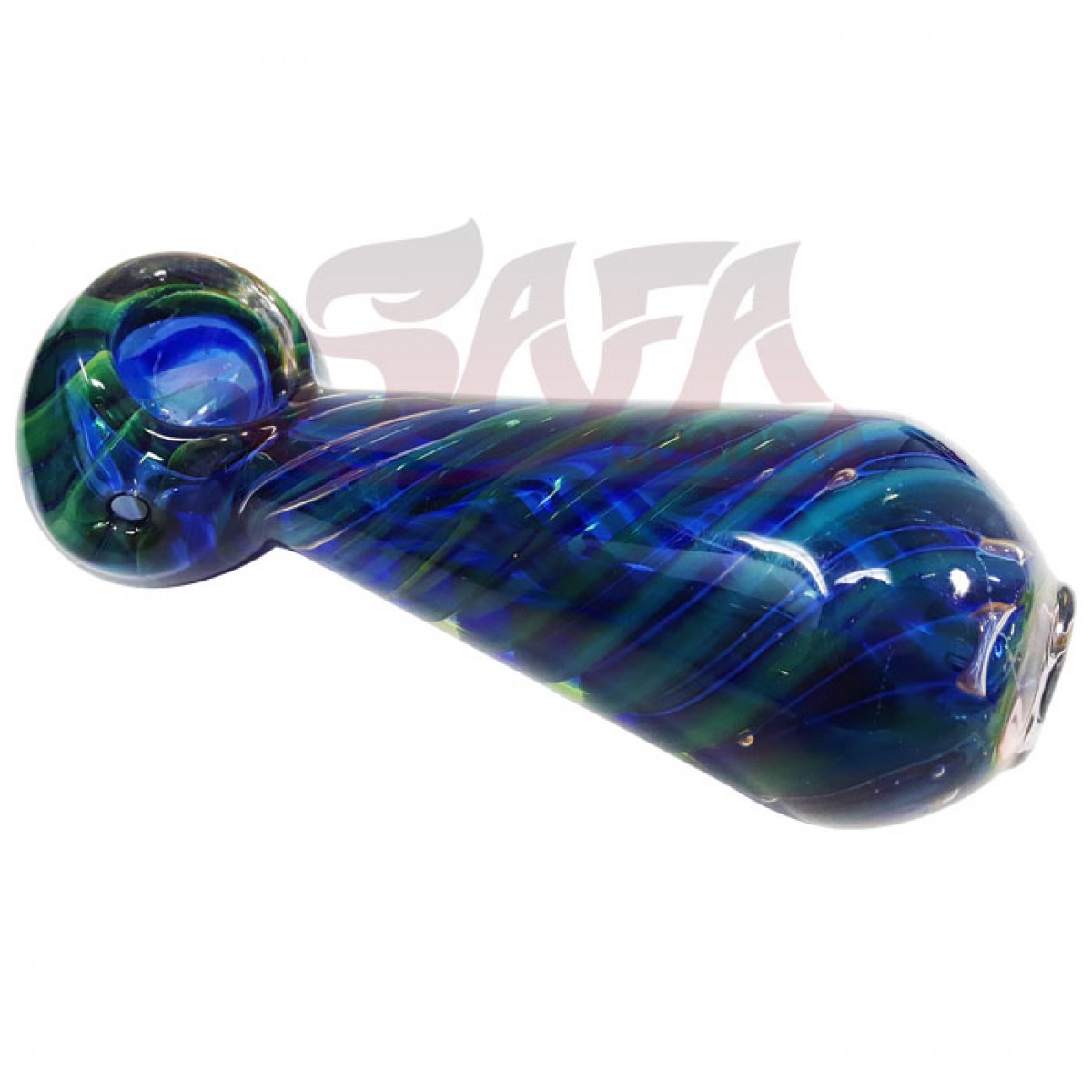 4 Inch Glass Hand Pipes - Wide Body